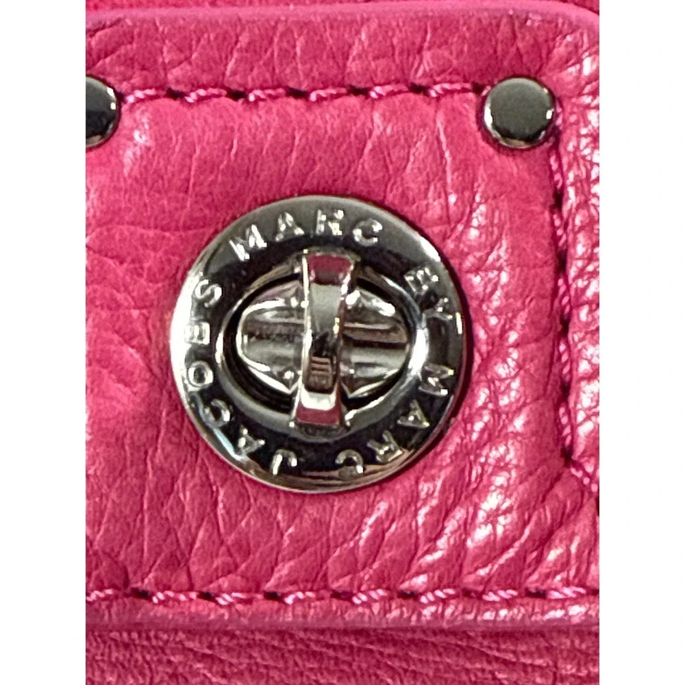 Vintage Marc by Marc Jacobs Dr Q Groovee Hot Pink Leather Satchel Handbag